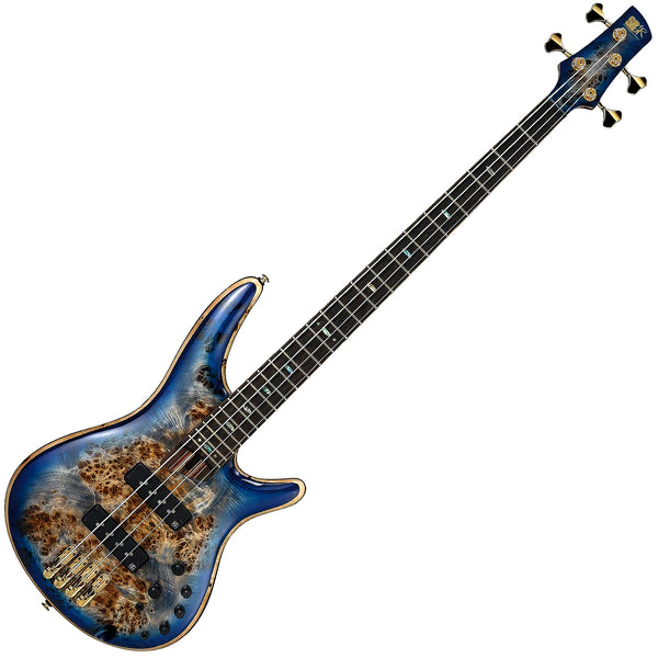Ibanez SR Premium Poplar Electric Bass in Cerulean Blue Burst - SR2600CBB