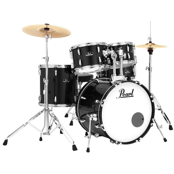 IN STORE PICKUP ONLY - Pearl Roadshow 5 Piece Drum Kit in Jet Black - RS525SCC31