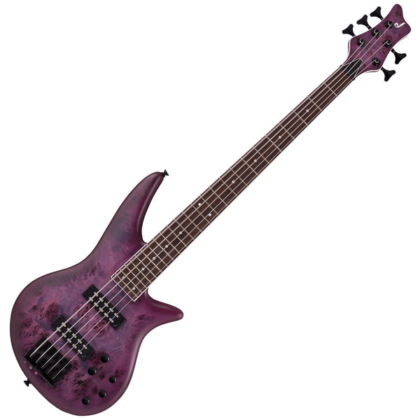 Jackson X Series Spectra SBXP V 5 String Electric Bass Purple Burst - 2919924592