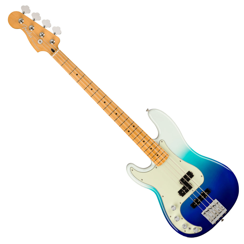 Fender Player Plus Active P-Bass Electric Bass Left Hand Maple Neck in Belair Blue - 0147462330