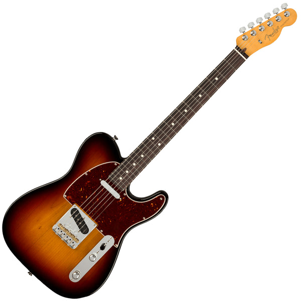 USED Special-Fender American Professional II Telecaster Electric Guitar Rosewood in 3 Tone Sunburst w/Case - USD20113940700