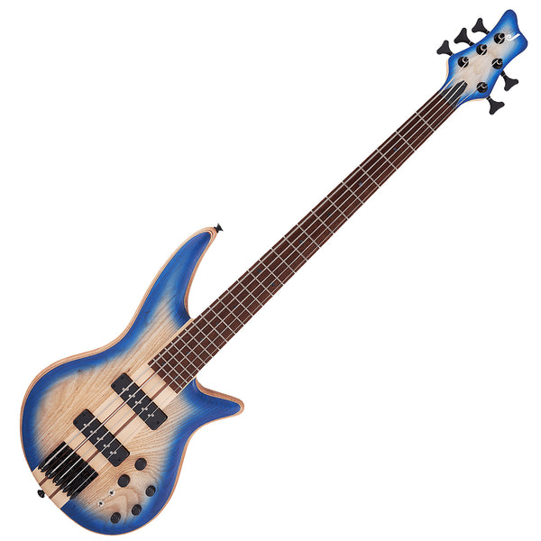 Jackson Pro Spectra SBA V 5 String Electric Bass NT Ash Blue Burst - 2919934586
