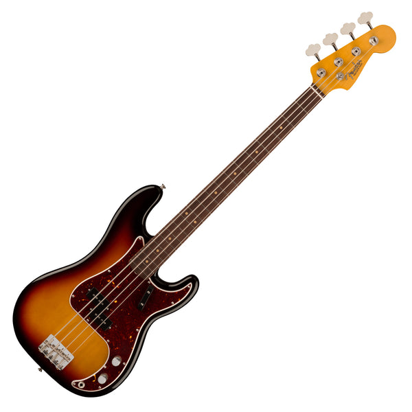 Fender American Vintage II 60 P-Bass Electric Bass Rosewood in 3-Color Sunburst w/Vintage-Style Case - 0190160800