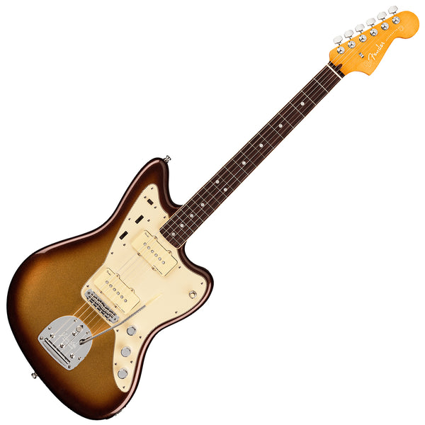 Fender American Ultra Jazzmaster Electric Guitar Rosewood in Mocha Burst w/Case - 0118050732