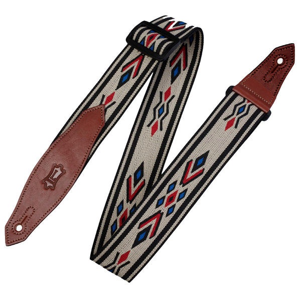 Levys 2" Jacquard Weave Guitar Strap in Multi - MSSN80MLT