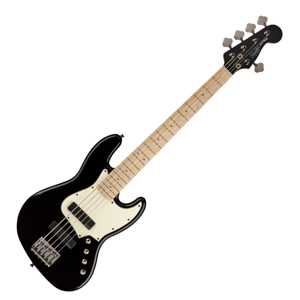 Squier Contemporary Active 5 String Jazz Electric Bass V HH Maple in Black - 0370460506