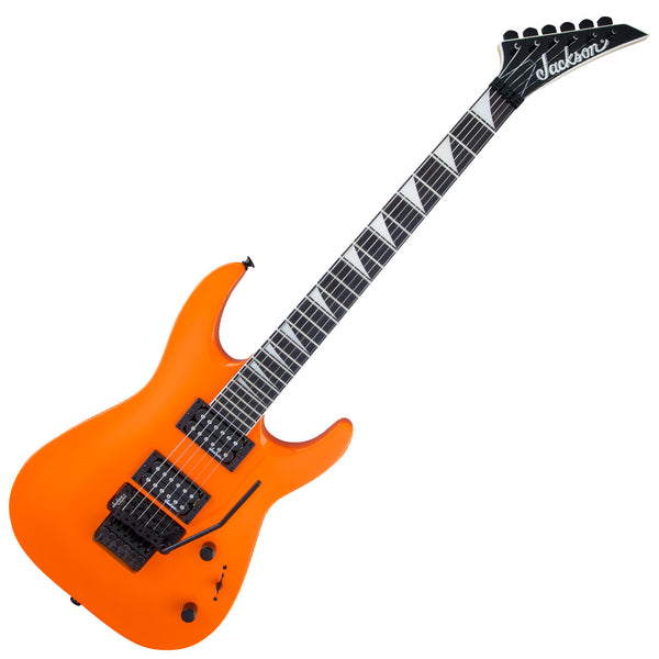 Jackson JS32 Dinky Amaranth Fretboard Electric Guitar in Neon Orange - 2910148580