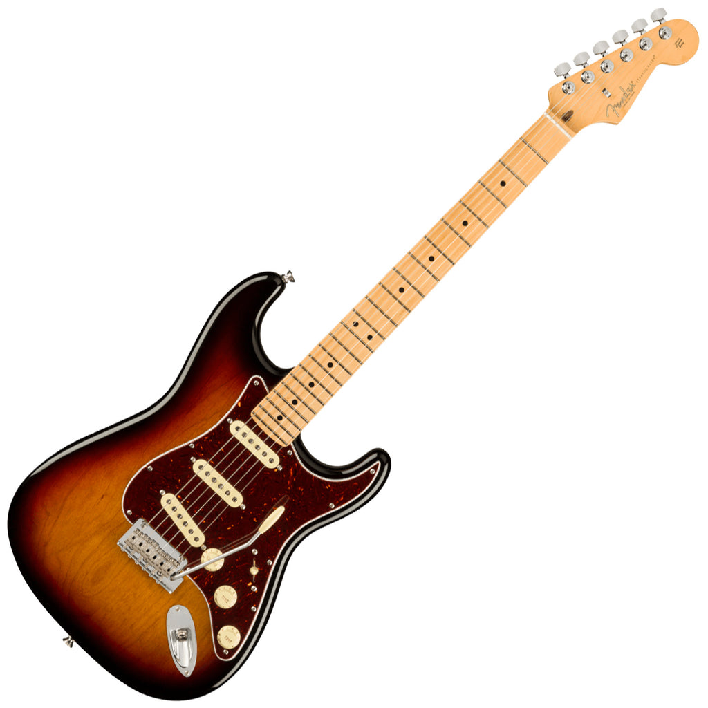 Fender American Professional II Stratocaster Electric Guitar Maple in 3 Tone Sunburst w/Case - 0113902700