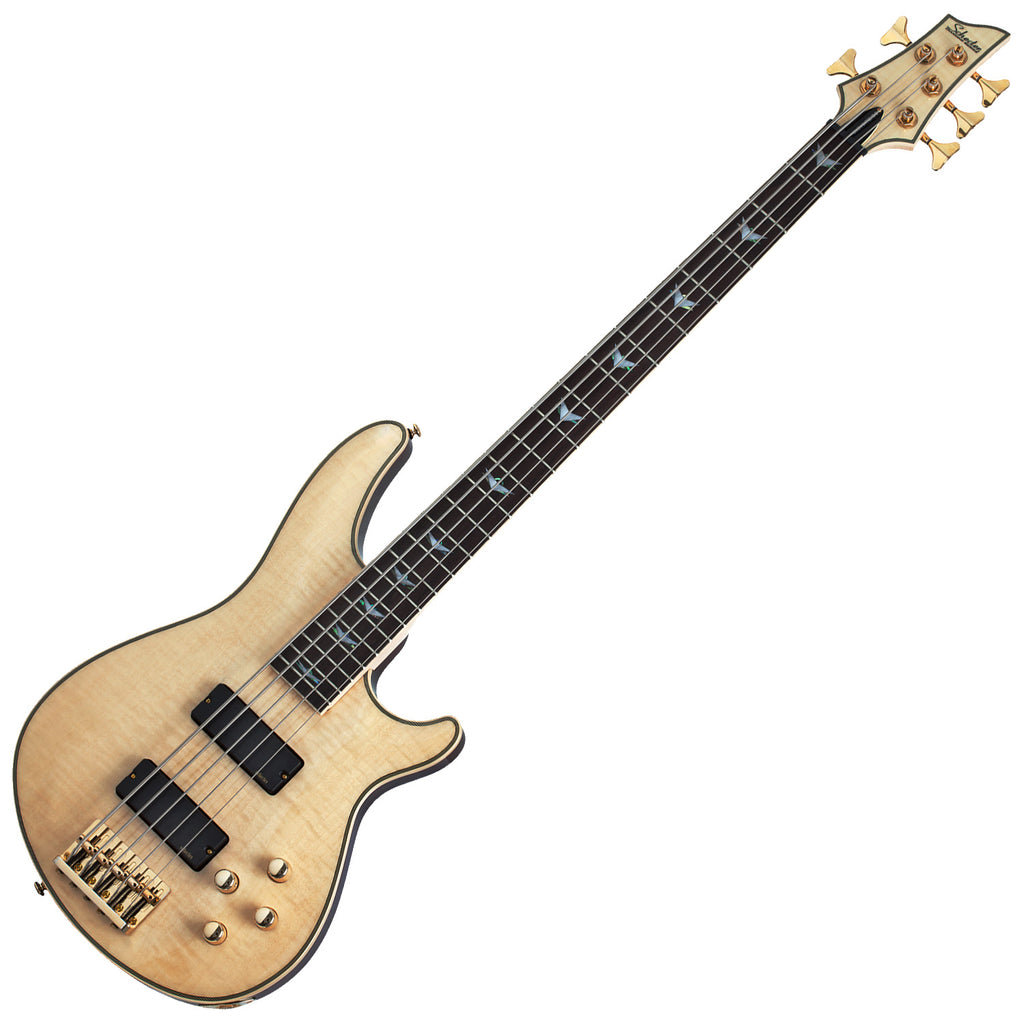 Schecter OMEN EXTREME 5 String Electric Bass in Gloss Natural - 2051SHC