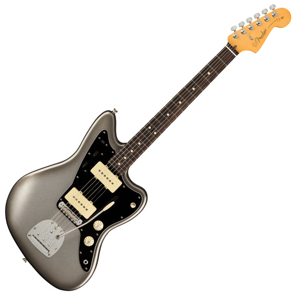 Fender American Professional II Jazzmaster Electric Guitar Rosewood in Mercury w/Case - 0113970755