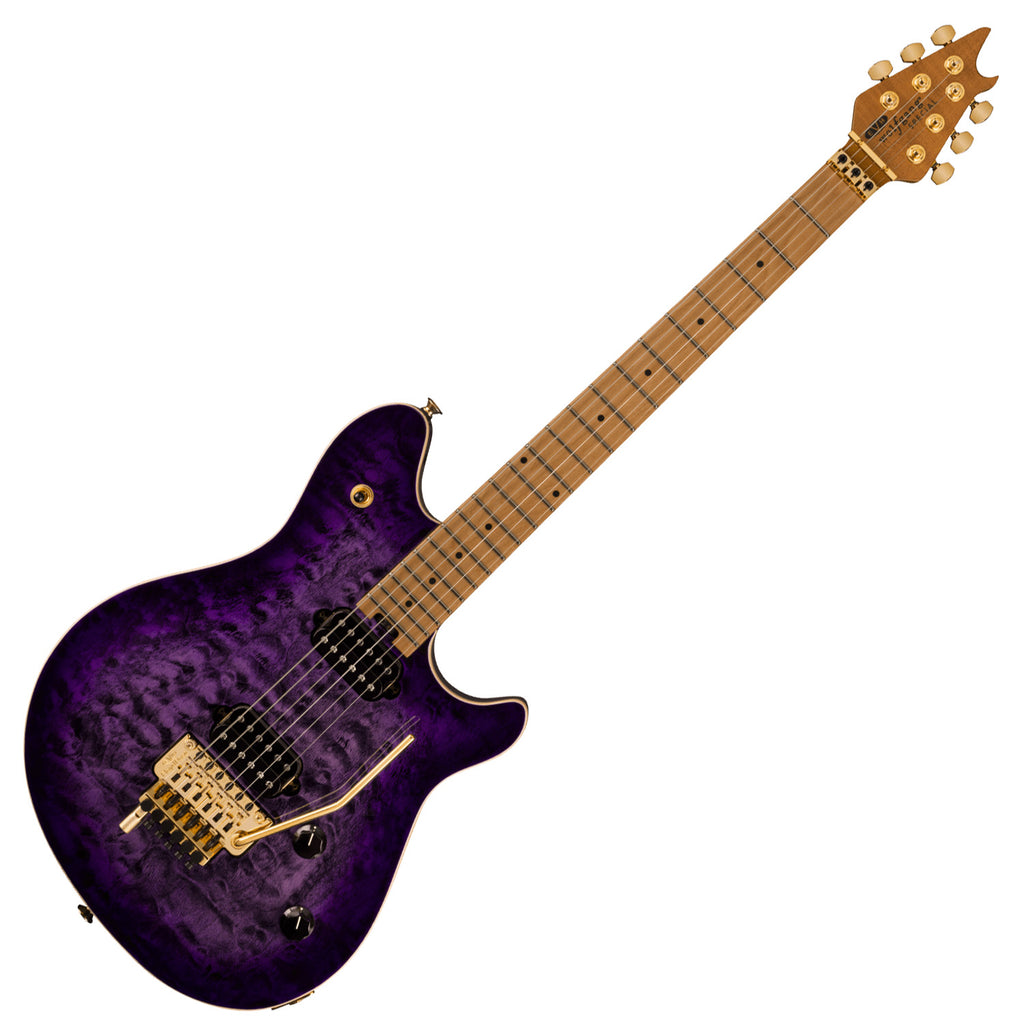 EVH Wolfgang Special Electric Guitar Quilted Baked Maple Fretboard in Purple Burst - 5107701593