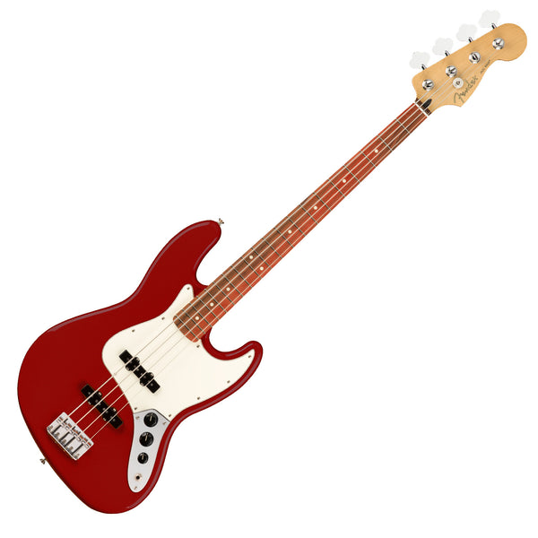 Fender Player Jazz Electric Bass Pau Ferro in Candy Apple Red - 0149903509