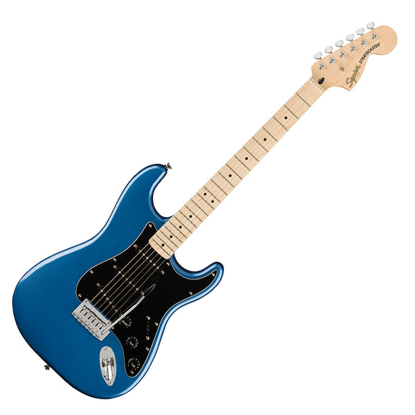 Squier Affinity Stratocaster Electric Guitar Maple in Lake Placid Blue - 0378003502