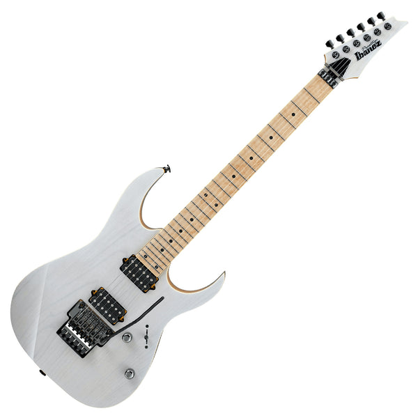 Ibanez RG Prestige Electric Guitar in Antique White Blonde w/Case - RG652AHMAWD