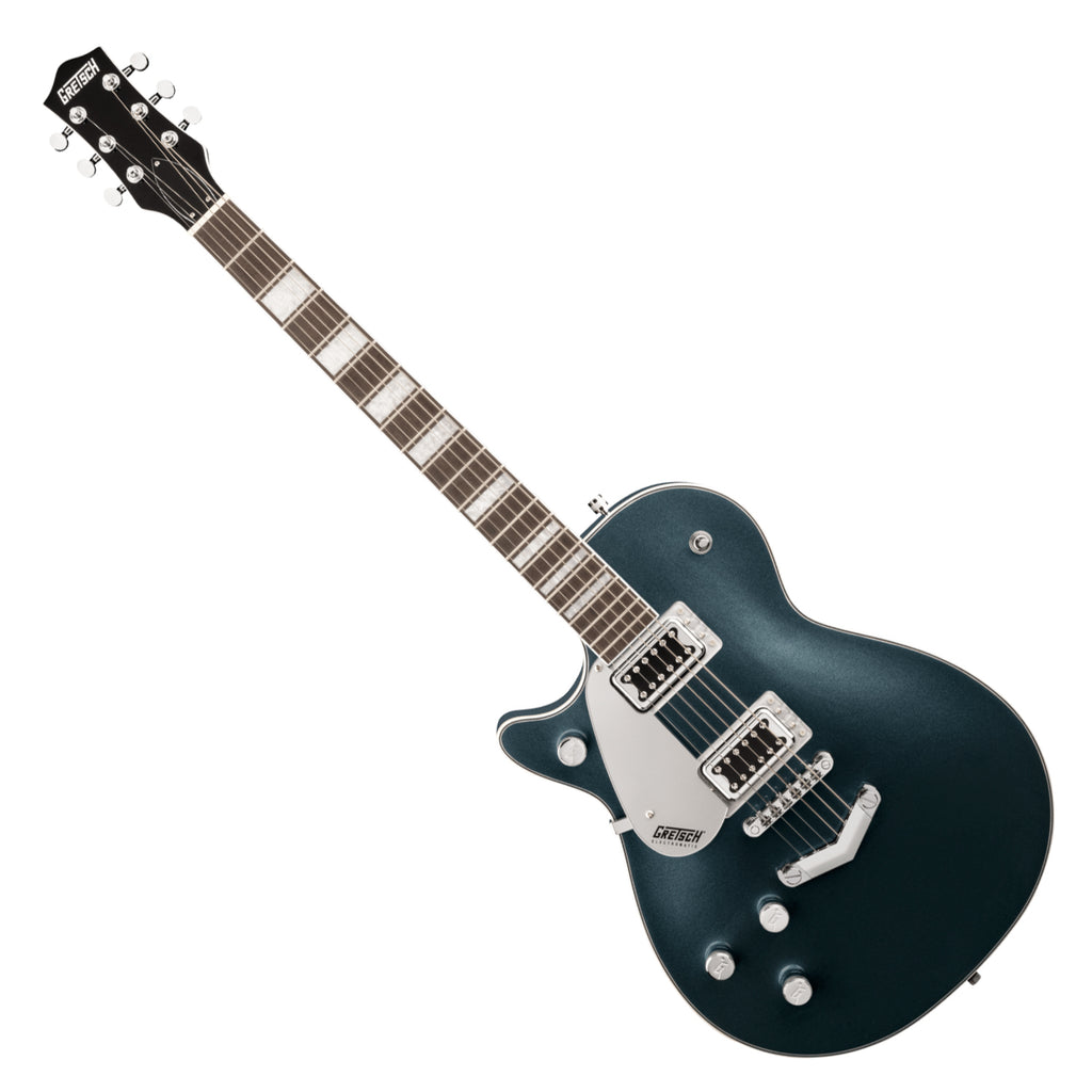 Gretsch G5220LH Left Handed Electromatic Jet Electric Guitar Broad Trons in Jade Grey Metallic - 2517120519