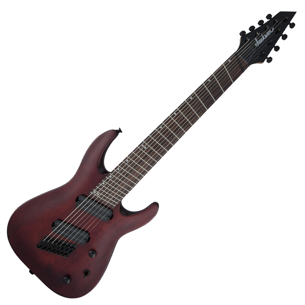 Jackson DKAF8 8 String Multi Scale Electric Guitar In Stained Mah -  2911638557 | The Arts Music Store