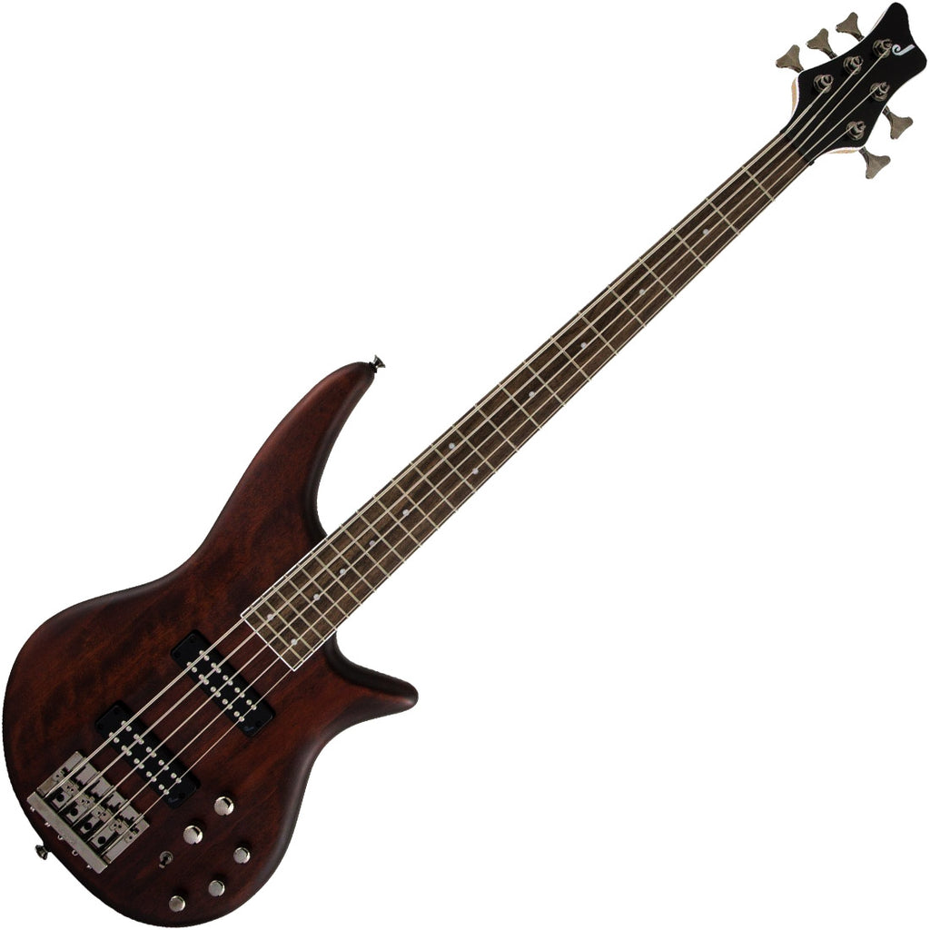 Jackson JS3 Spectra V 5-String Electric Bass in Walnut Stain - 2919005557