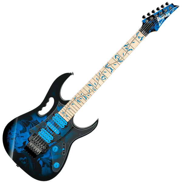 Ibanez Jem Premium Electric Guitar in Blue Floral Pattern - JEM77PBFP