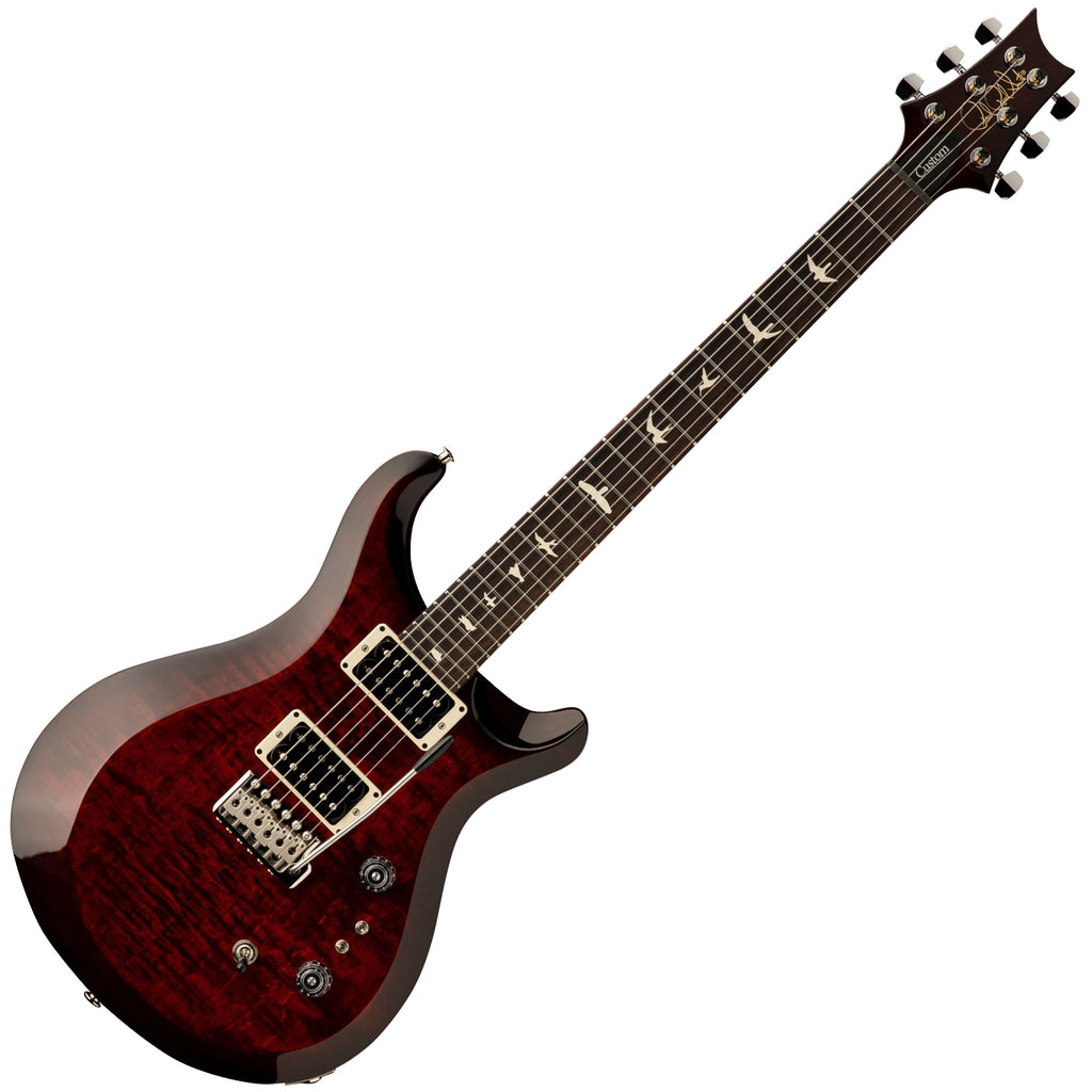 PRS S2 Custom 24-08 Electric Guitar in Fire Red Burst w/Bag - 110048FR