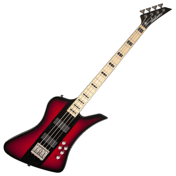 Jackson David Ellefson Kellybird X IV Electric Bass In Red Stripe - 2919191590