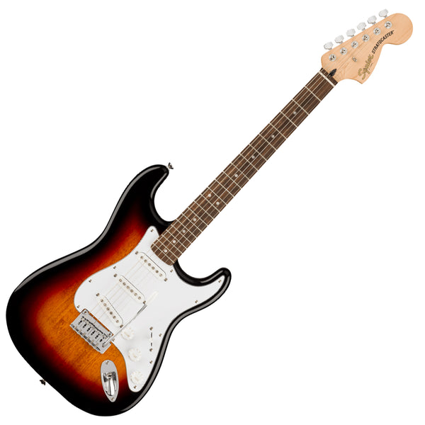 Squier Affinity Stratocaster Electric Guitar Laurel in 3 Tone Sunburst - 0378000500