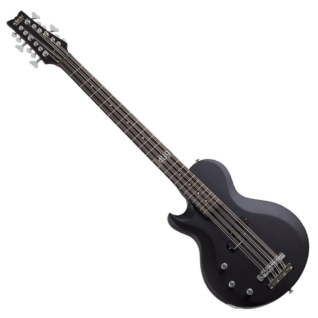 Schecter Dug Pinnick DP-12 Electric Bass Left Handed Black - 460SHC