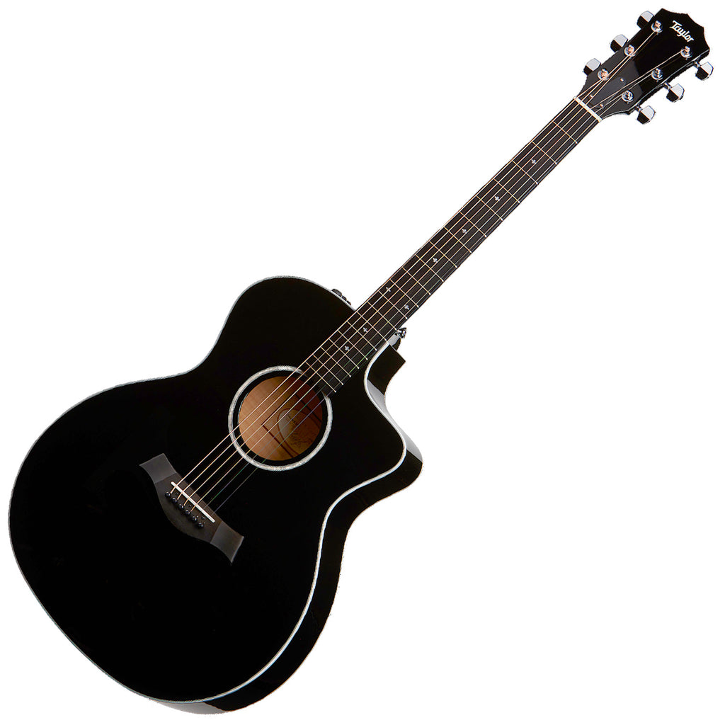 Taylor 214CEDLXBLK GA Acoustic Electric Sitka Spruce Top in Black