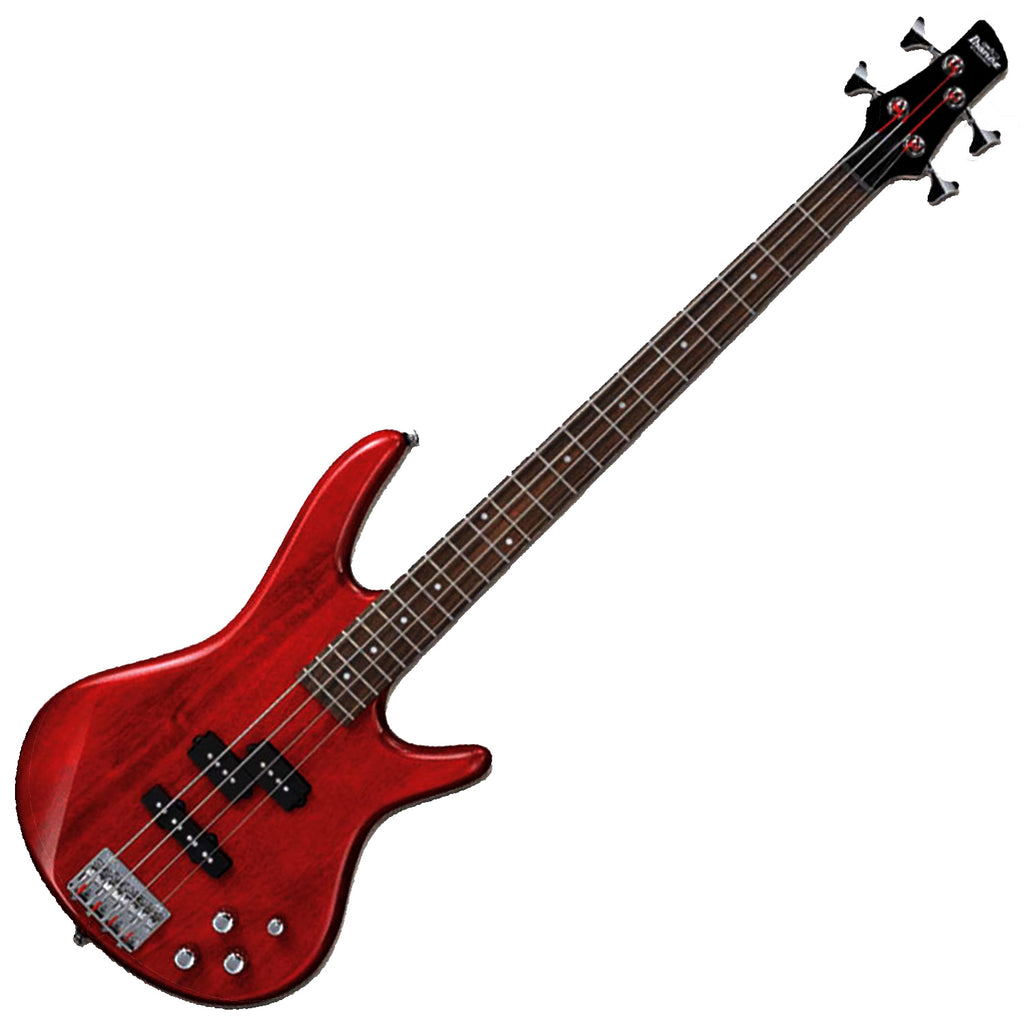 Ibanez GSR Bass Guitar in Trans Red - GSR200TR