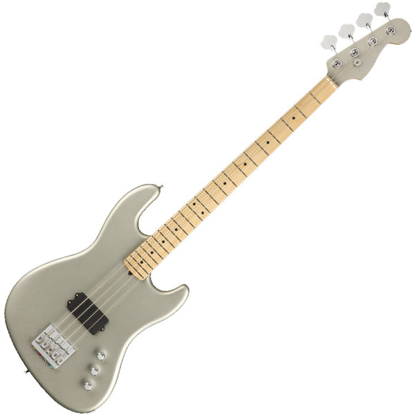 Fender Flea Jazz Electric Bass Active Maple in Satin Inca Silver - 0192602761