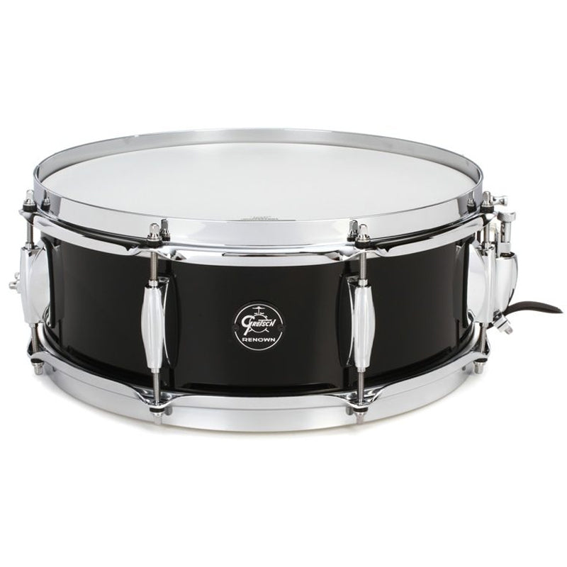 Gretsch RN10514SSB Renown Series Snare Drum in Satin Black