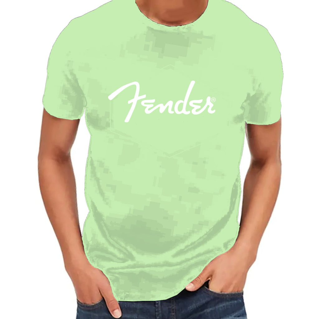 Fender Spaghetti Logo T-Shirt Surf Green S - 9192022306