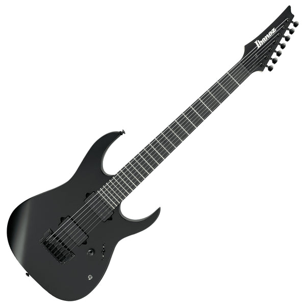 Ibanez RG Iron Label Electric Guitar in Black Flat - RGIXL7BKF