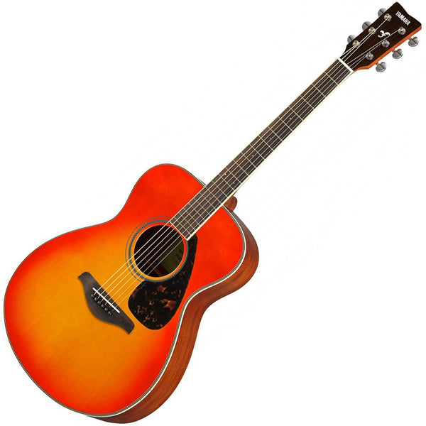 Yamaha Solid Spruce Top Folk Size Acoustic Guitar in Autumn Burst - FS820AB