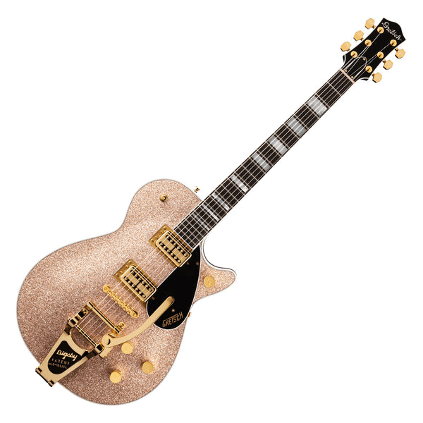 Gretsch Limited Edition G6229TG-PE-LTD Jet Electric Guitar Broad Trons in Champagne Sparkle w/Case - 2403410816