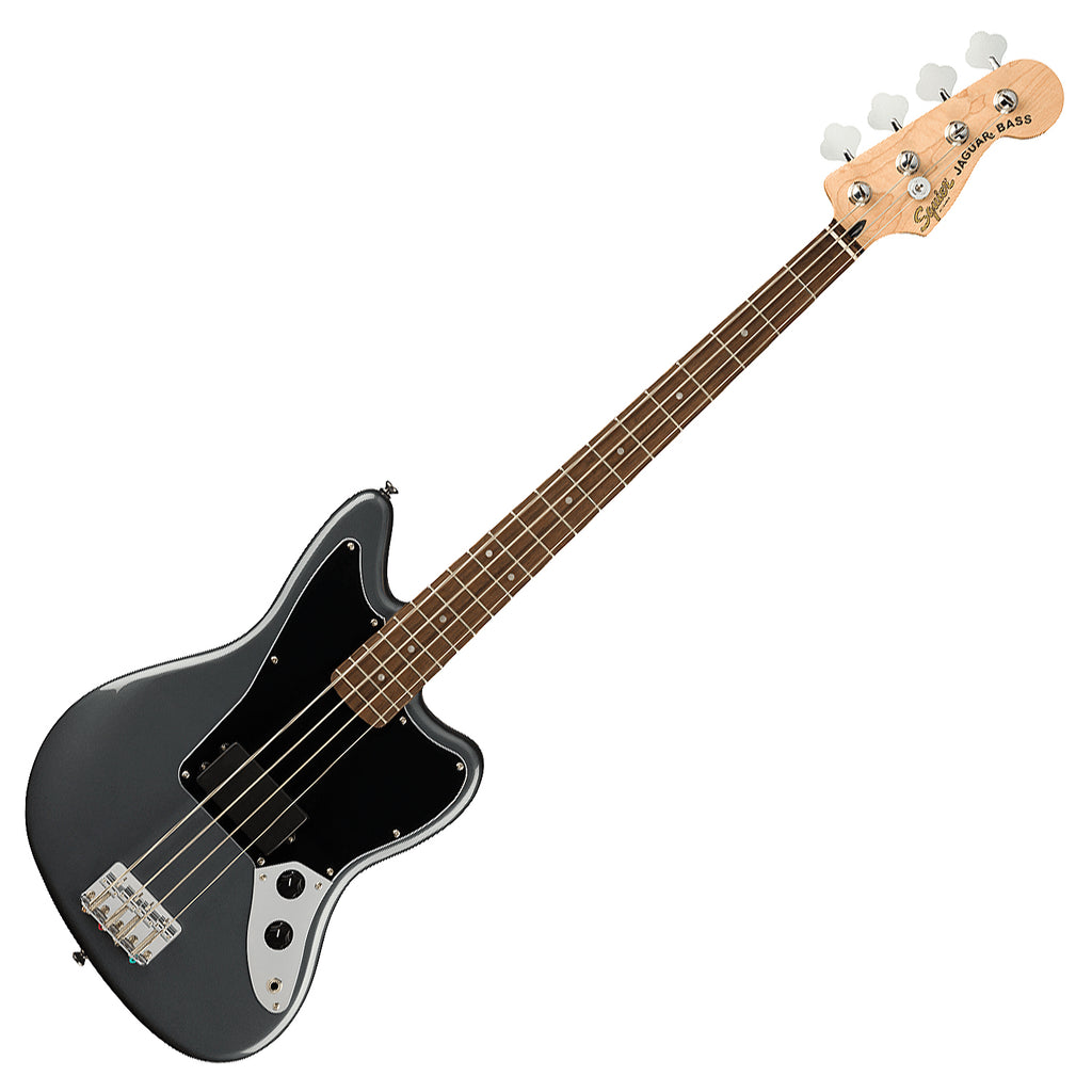 Squier Affinity Jaguar Bass H Electric Bass Laurel in Charcoal Frost Metallic - 0378501569