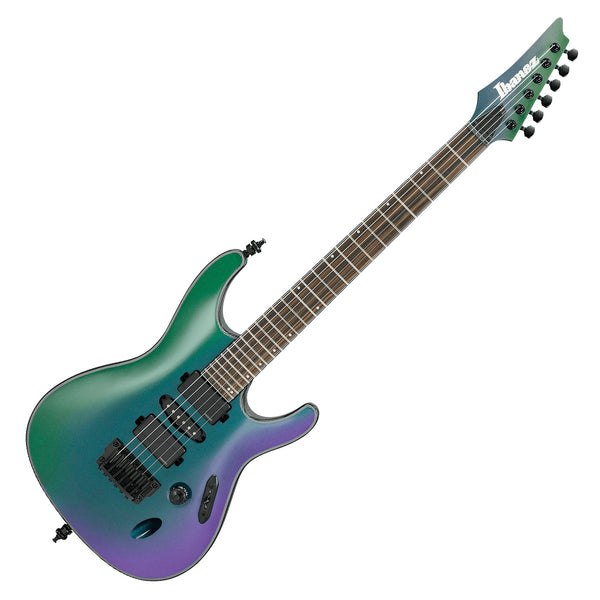 Ibanez S Axion Label Electric Guitar in Blue Chameleon - S671ALBBCM
