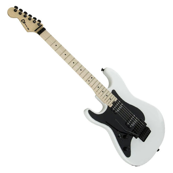 Charvel Pro-Mod So-Cal Style 1 HH Floyd Maple Left Hand Electric Guitar in Snow White - 2968101576