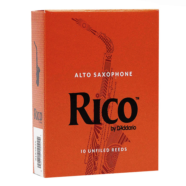 Rico RJA1020 10 Pack of # 2 Alto Saxophone Reeds
