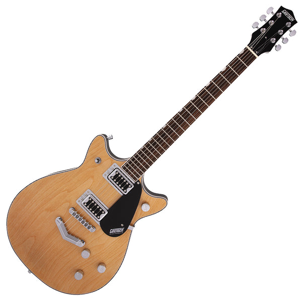 Gretsch G5222 Electromatic Double Jet BT Electric Guitar V-Stoptail in Aged Natural - 2509310521