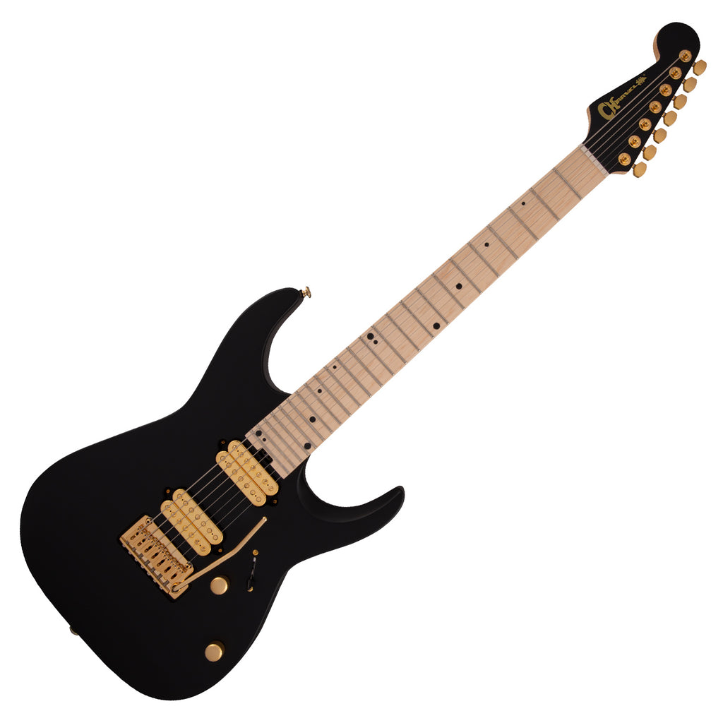 Charvel Pro Mod Angel Vivaldi DK247 7 String Electric Guitar 2 Point Tremolo HH in Satin Black - 2979411568