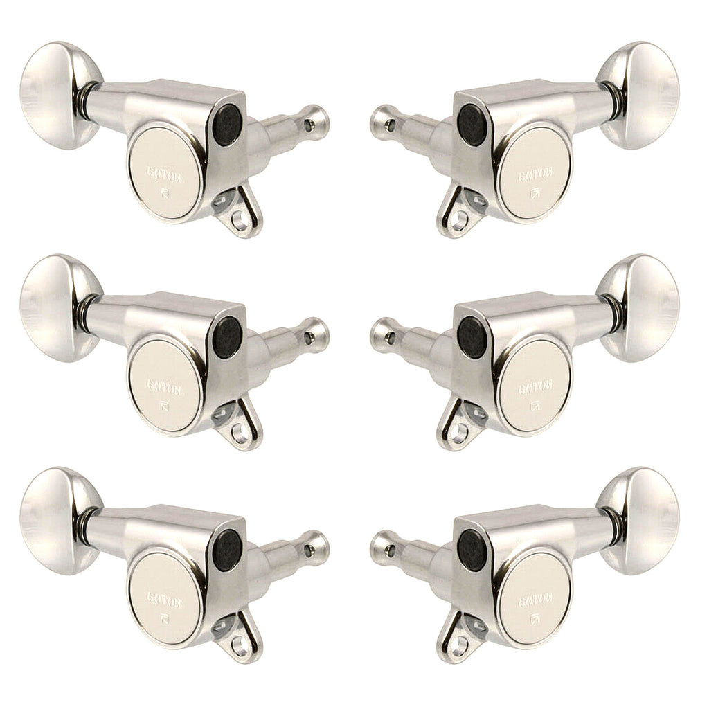 Gotoh 3+3 Mini Tuning Keys in Nickel - TK0962001