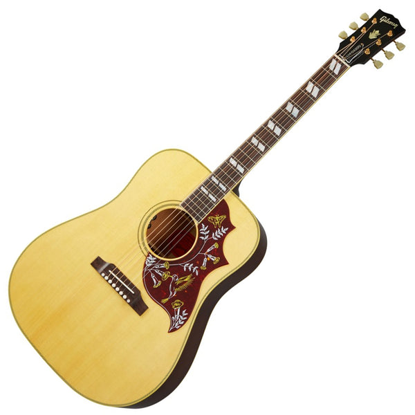 Gibson Hummingbird Original Acoustic Electric in Antique Natural w/Case - ACOHBANGH