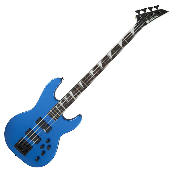 Jackson JS3 Concert Electric Bass Amaranth Fretboard in Metallic Blue - 2919016554