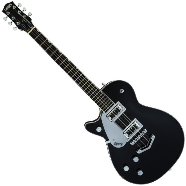 Gretsch G5230LH Left Hand Electromatic Jet FT Electric Guitar in Black - 2507220506