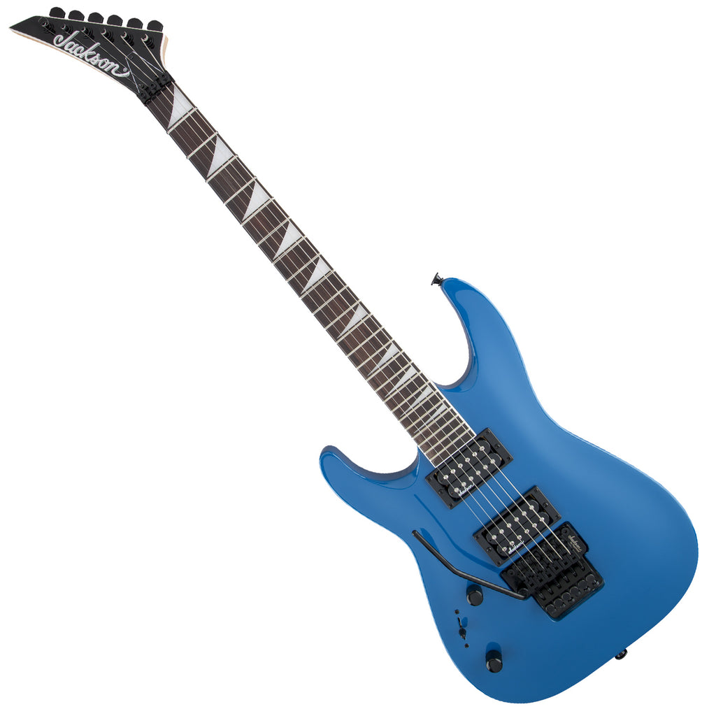 Jackson JS32L Dinky Left Handed Electric Guitar Amaranth Fretboard in Bright Blue - 2911138522