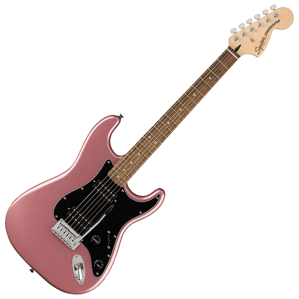 Squier Affinity Stratocaster Electric Guitar HH Laurel in Burgundy Mist - 0378051566