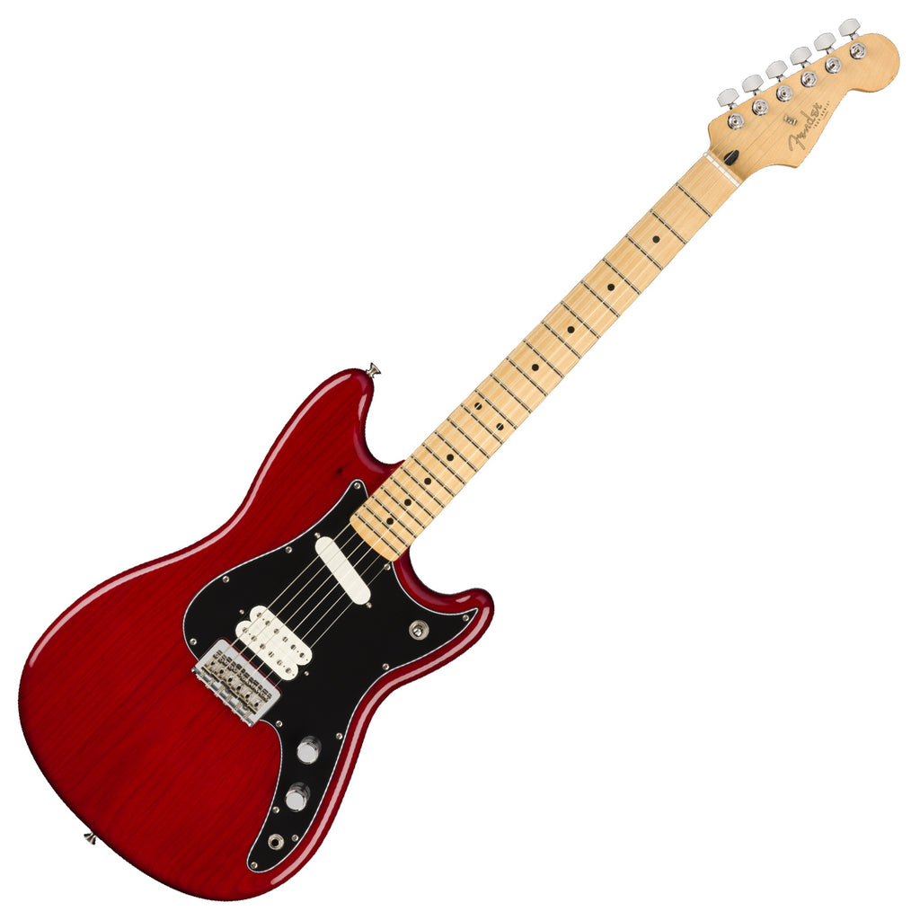 Fender Player Duo-Sonic HS Electric Guitar Maple Fingerboard in Crimson Red Transparent - 0144022538