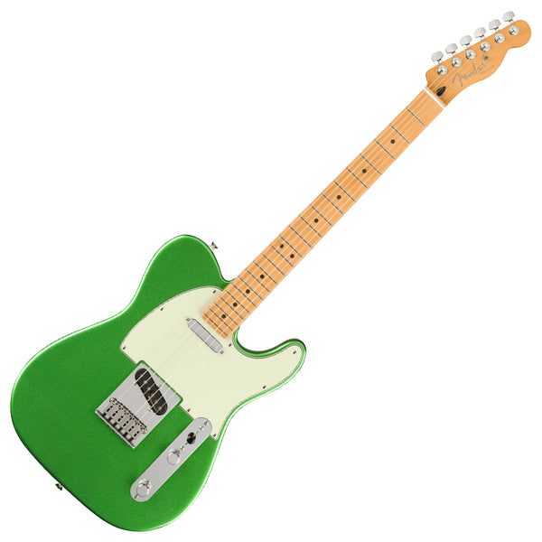 Fender Player Plus Telecaster Electric Guitar Maple in Cosmic Jade - 0147332376