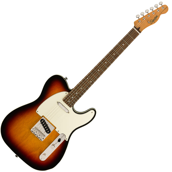 Squier Classic Vibe '60s Custom Telecaster Electric Guitar Laurel in 3-Color Sunburst - 0374040500