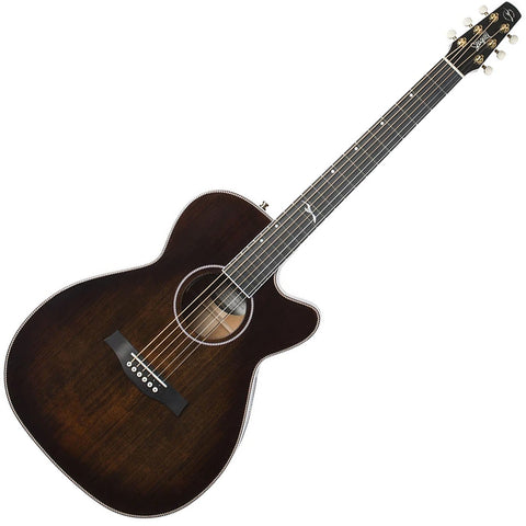 Buy Seagull Artist Mosaic Acoustic Electric CH CW Bourbon Burst GT